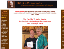 Tablet Screenshot of alfred-adler.us
